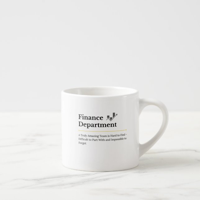 Finance Department Coffee Mug (Right)