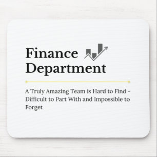 Finance Department Mouse Pad