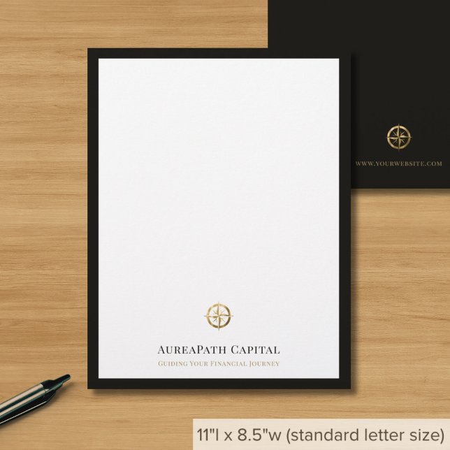 Finance Firm Letterhead (Creator Uploaded)