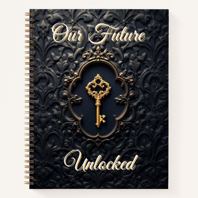 Finance & Future Log | Secure Planning Notebook (Front)