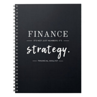Finance – It's Not Just Numbers. It's Strategy. Notebook