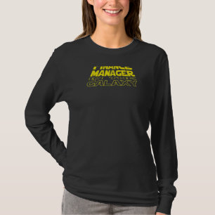 Finance Manager Space Backside T-Shirt
