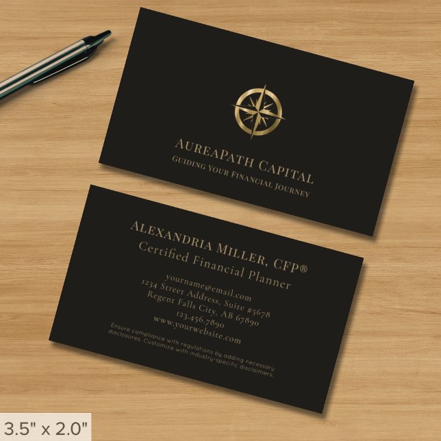 Finance Professional Business Card (Creator Uploaded)