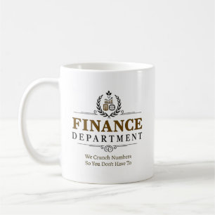 Finance Team Personalized Coffee Mug