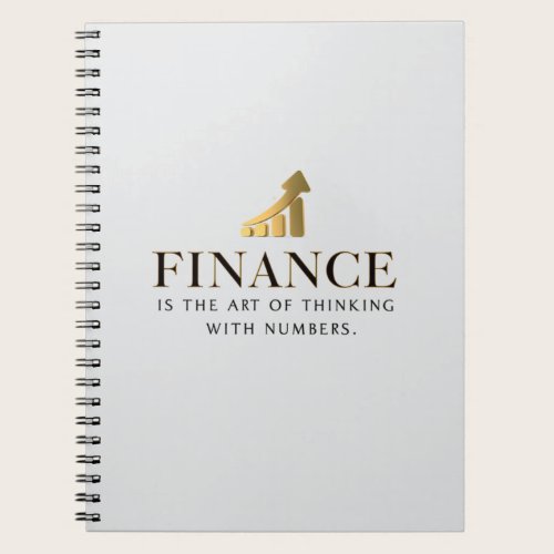 Finance — The Art of Thinking with Numbers Notebook Finance — The Art of Thinking with Numbers Notebook