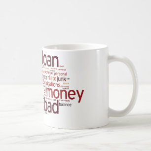 Finance Word Cloud Coffee Mug