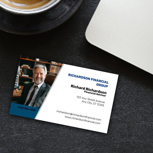 Financial Advisor Business Card