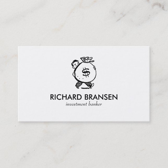 Financial Advisor Business Card, Accountant  Card (Front)