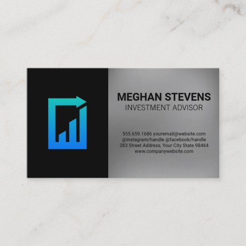 Financial Advisor | Business Data Appointment Card