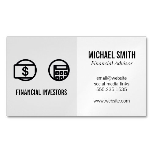 Financial Advisor  Fin Tech  Business Card