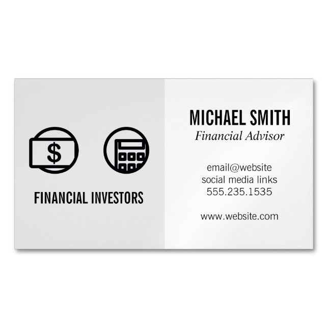 Financial Advisor | Fin Tech | Business Card (Front)