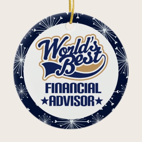 Financial Advisor Gift Ornament