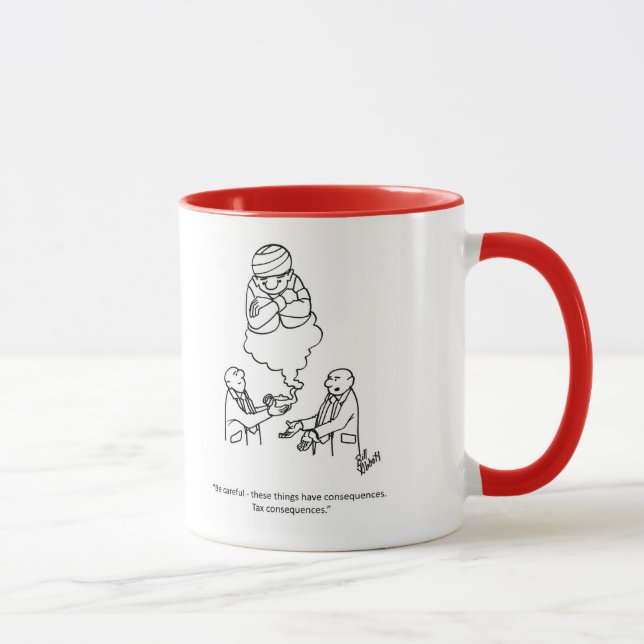 Financial Advisors Humor Mug (Right)