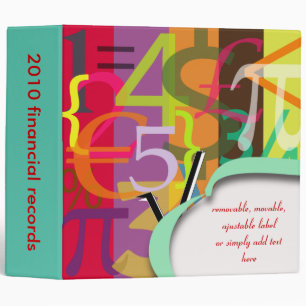 Financial binders, math binders Christmas Gift