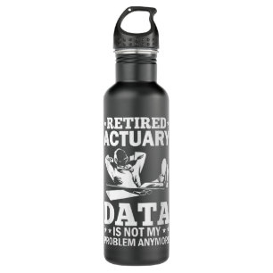 Financial Calculator Financial Planner Actuary Sta Stainless Steel Water Bottle