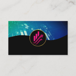 Financial Chart   Ai   Business Stocks Card