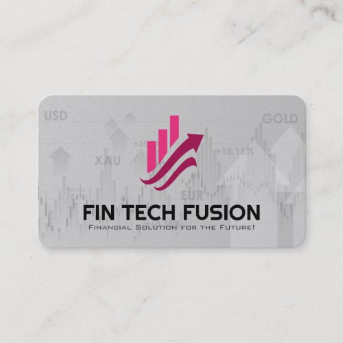 Financial Chart | Equity and Stocks  Business Card