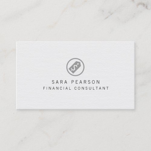 Financial Consultant Dollar Tag Icon Finance