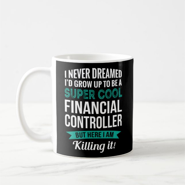 Financial Controller Appreciation Coffee Mug (Left)