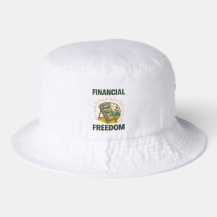 Financial Freedom Wealth Lifestyle Beach Chair Bucket Hat