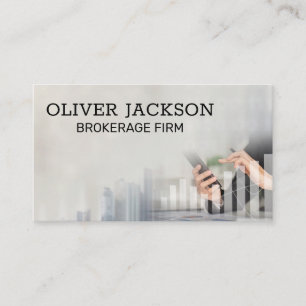 Financial Graph   Accountant Business Card