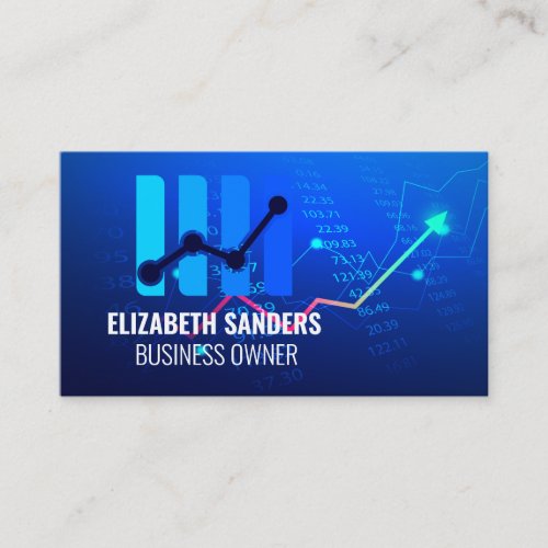 Financial Numbers | Stats | Data Analyst Business Card