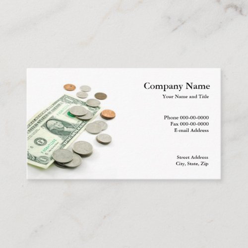 Financial Planner Business Card