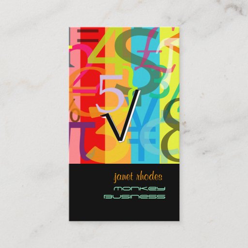 Customizable Financial Planner business cards