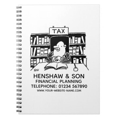 Financial Planning Or Accountants Promotional Notebook