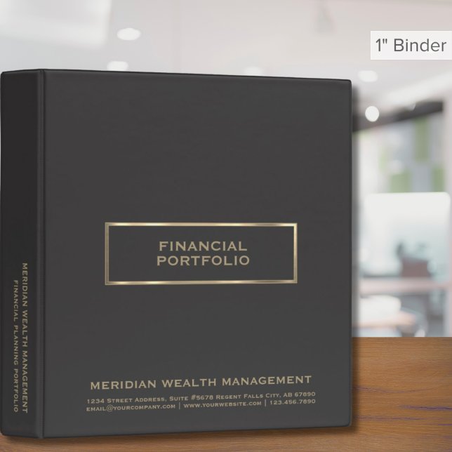 Financial Planning Portfolio Binder (Creator Uploaded)