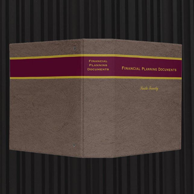 Financial Planning with Custom Name binder (Creator Uploaded)