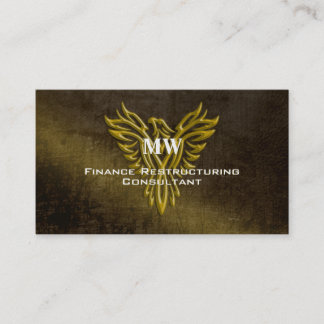 Financial Restructuring Consultant, Phoenix Rising Business Card