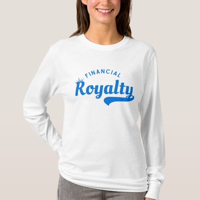 Financial Royalty™ Wealth Mindset Legacy Builders T-Shirt (Front)