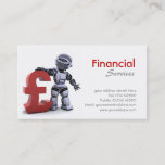 Financial Services Business Card at Zazzle