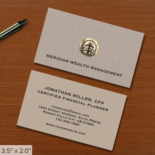 Financial Services Business Cards