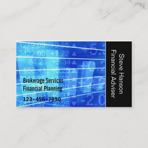 Financial Services Company Business Card