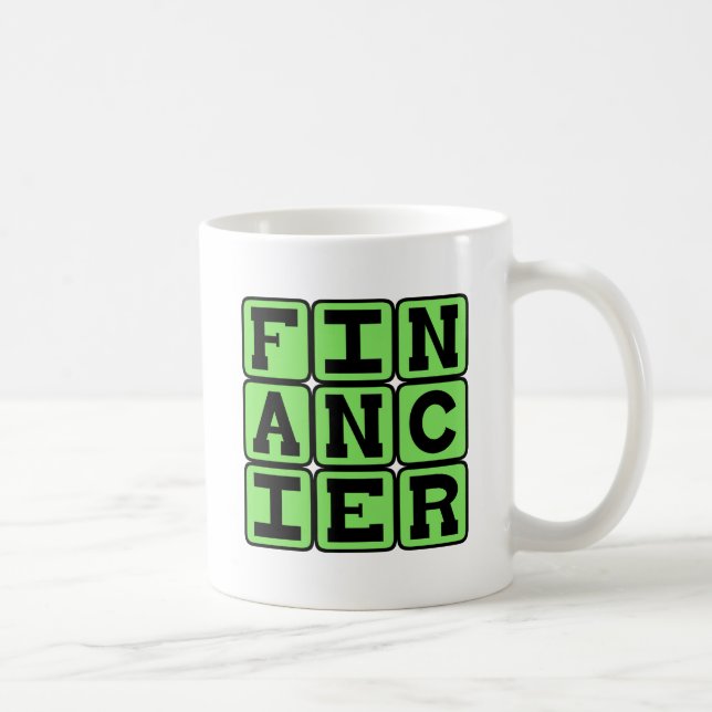 Financier, Provider of Money Coffee Mug (Right)