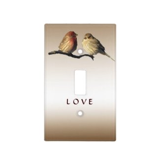 Finches Light Switch Cover