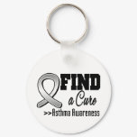 Find a Cure Asthma Awareness Keychain