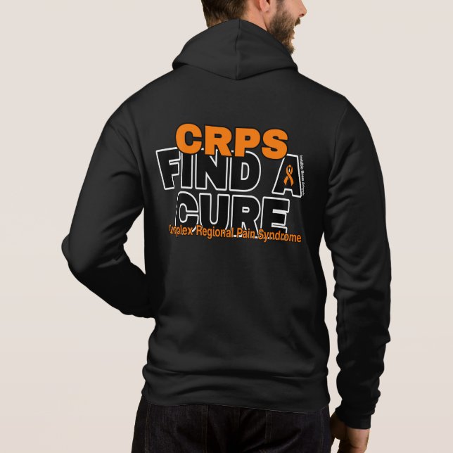 FIND A CURE/BOLD...CRPS HOODIE (Back)