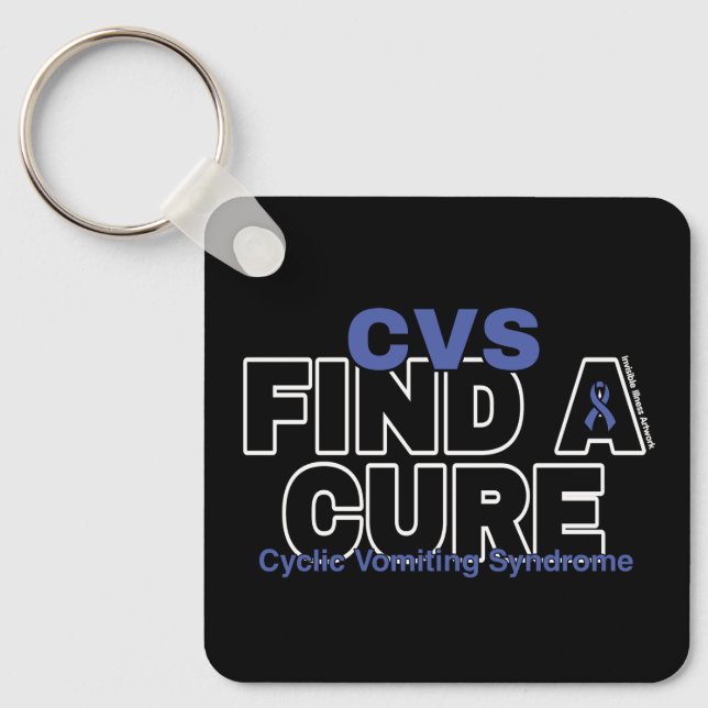 FIND A CURE/BOLD...CVS KEYCHAIN (Front)
