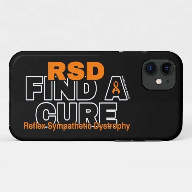 FIND A CURE/BOLD...RSD Case-Mate iPhone CASE (Back (Horizontal))