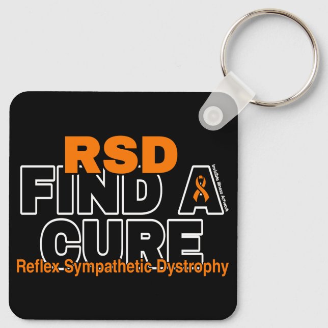 FIND A CURE/BOLD...RSD KEYCHAIN (Back)