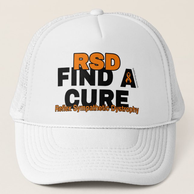 FIND A CURE/BOLD...RSD TRUCKER HAT (Front)