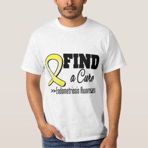 Find a Cure Endometriosis Awareness T-Shirt