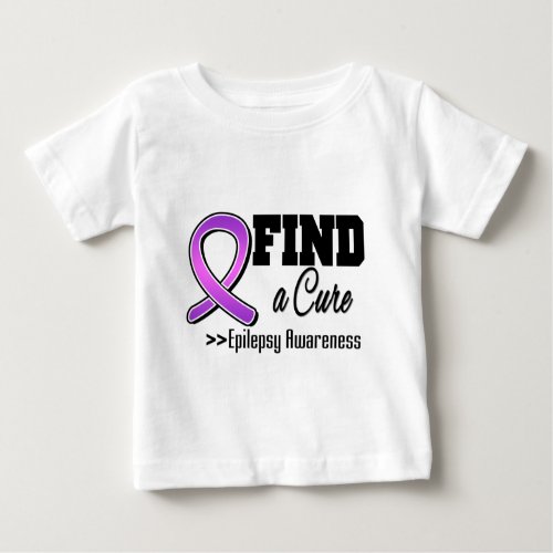 Find a Cure Epilepsy Awareness Baby T_Shirt