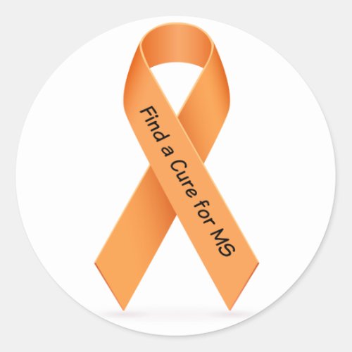 Find a Cure for MS Multiple Sclerosis Sticker