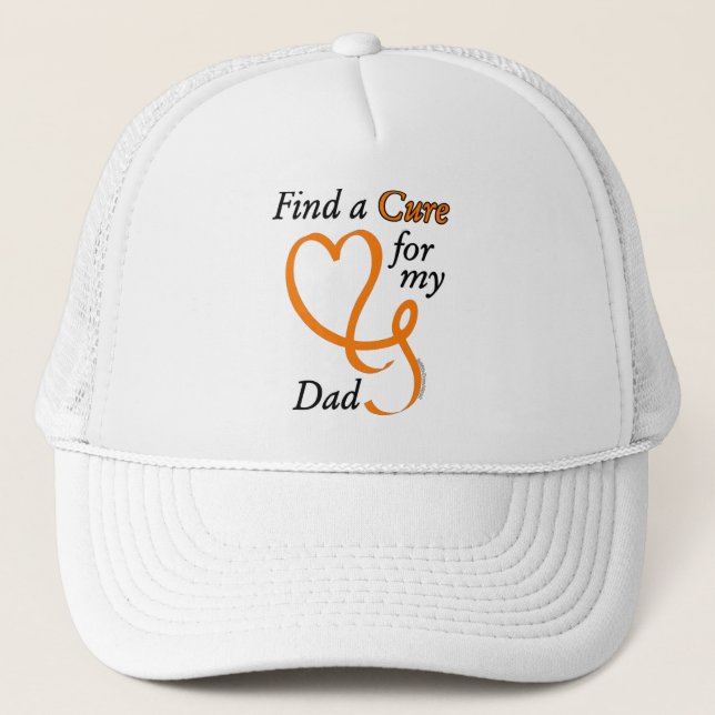 Find a Cure/Heart/Dad...RSD/CRPS Trucker Hat (Front)