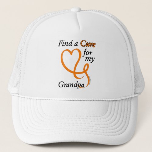 Find a CureHeartGrandpaRSDCRPS Trucker Hat