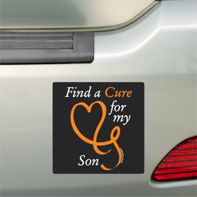 Find a Cure/Heart/Son...RSD/CRPS Car Magnet (In Situ)